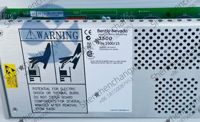 BENTLY 3500/22M 146031-01 | 振动监测小卡组件 - 图片 2