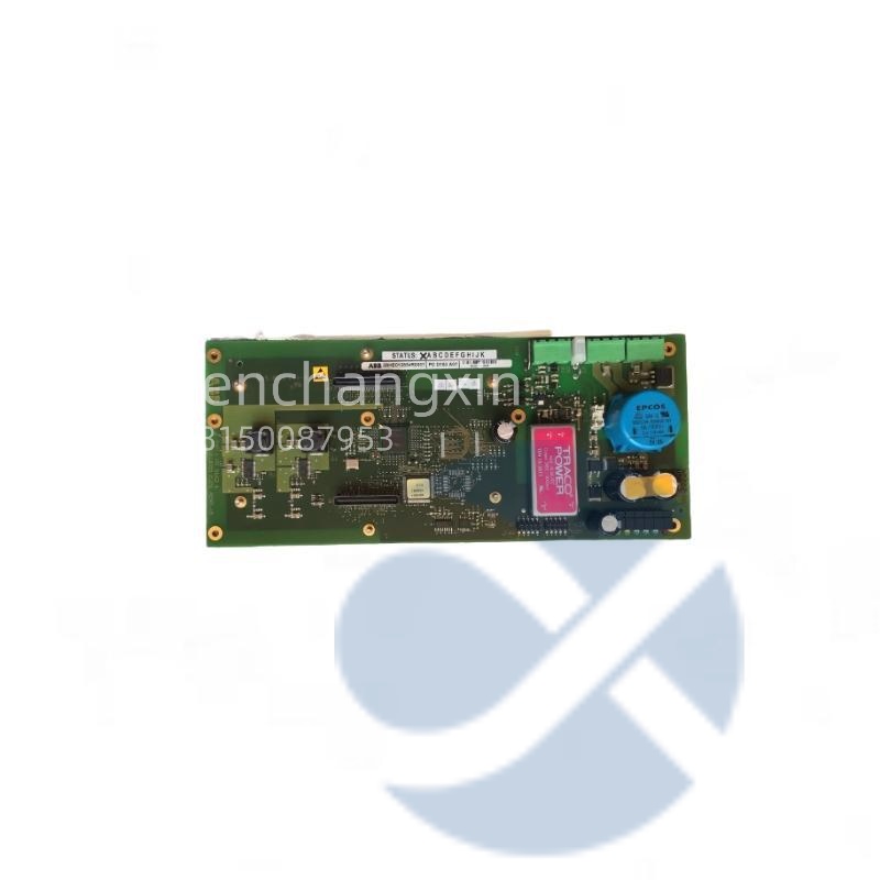 PDD163A01 ABB 高速开关量输出卡,支持源型接线,适用于System 800xA DCS