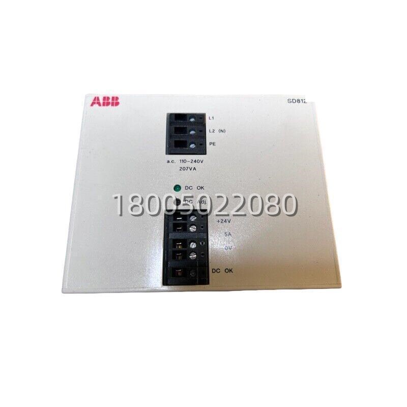 ABB SD812 冗余电源模块:实现N+1备份,提高系统可用性