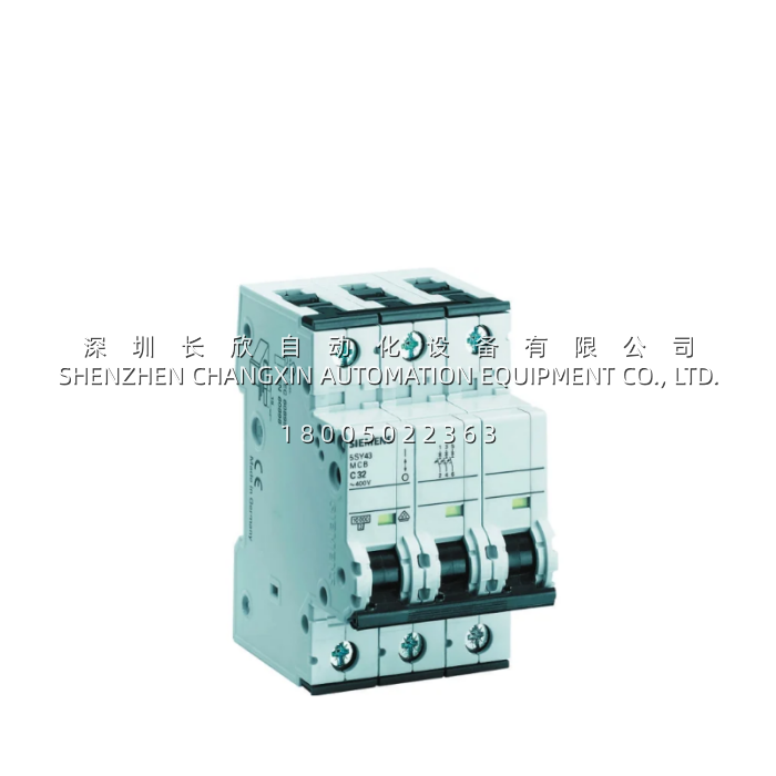 西门子 5SY4301-7 断路器 | 替代 1A 3P 熔断器方案 控制回路保护