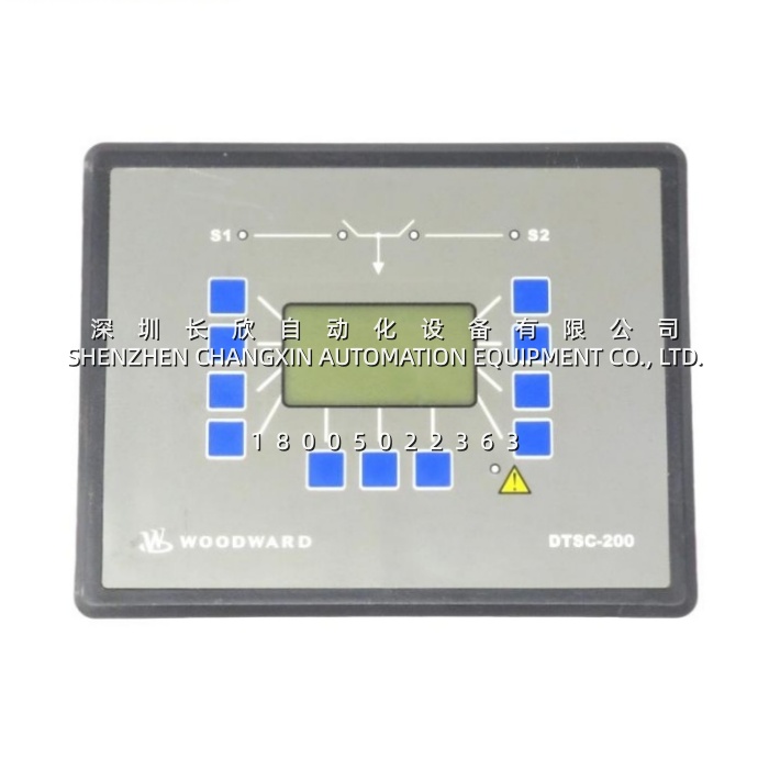 伍德沃德 DTSC-200-55B | ATS 控制器,同期检测与闭路切换 <100ms